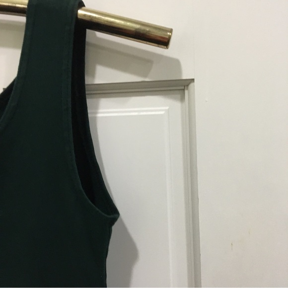 Original Au Coton dark green tank - Picture 3 of 4